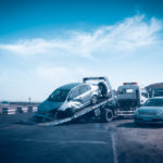Proving Negligence in a Personal Injury Lawsuit - accident car on the tow truck